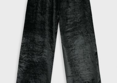 Βελουτέ παντελόνι | ΜΑΥΡΟ - Energiers - 